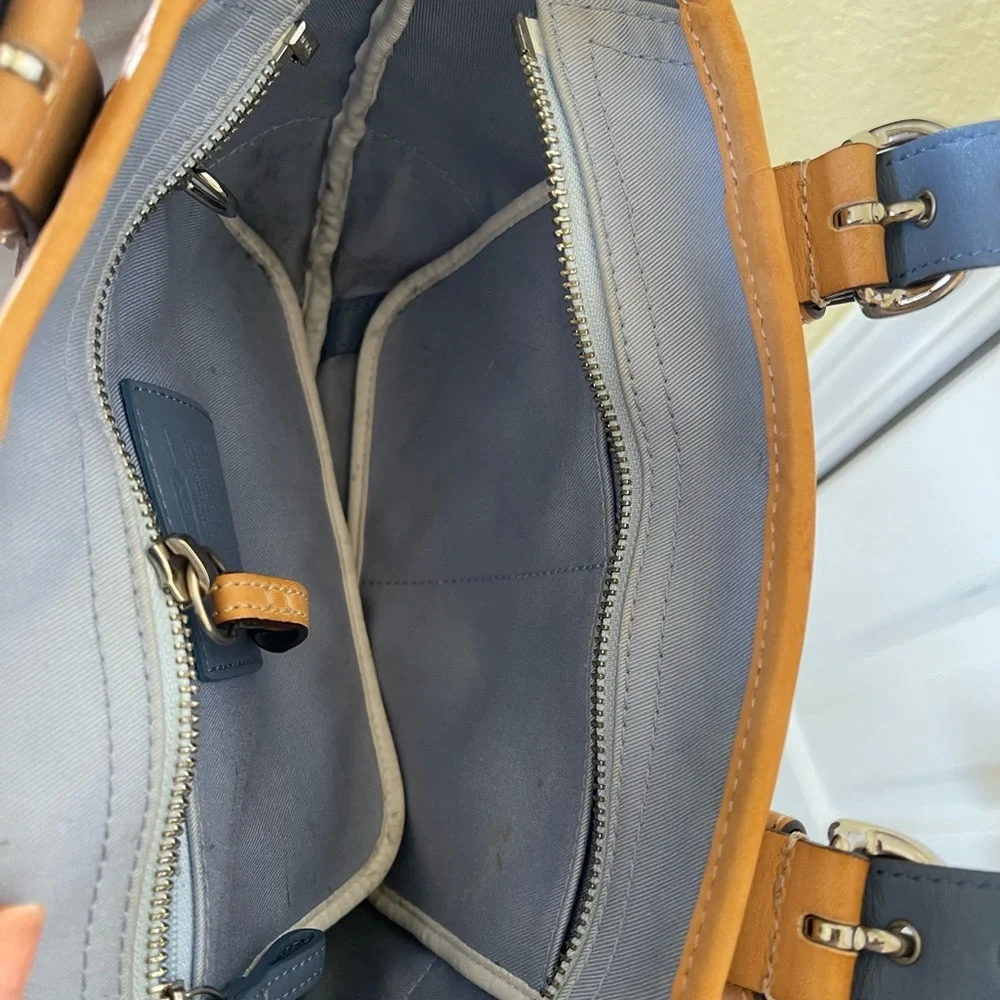 Coach Baseball Collection handbag GUC